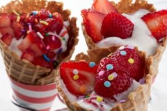 strawberry_yogurt_cones