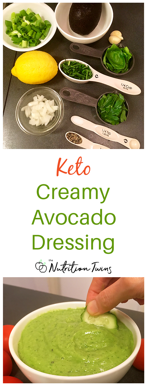 Creamy Avocado Dressing - Only 25 Calories Creamy Avocado Dressing - Only 25 Calories